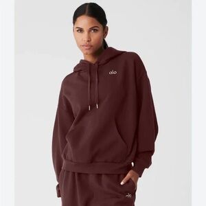 ALO cherry cola hoodie